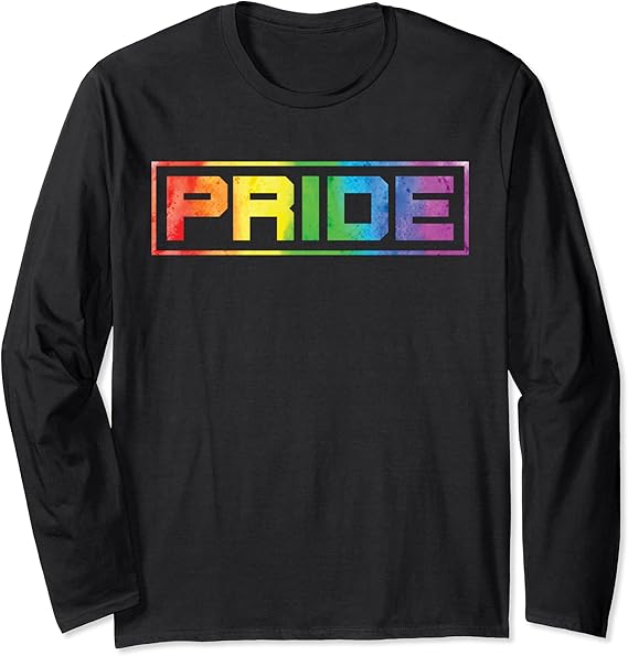 Gay Pride Flag LGBT Pride Month Parade Long Sleeve TShirt Amazon.co